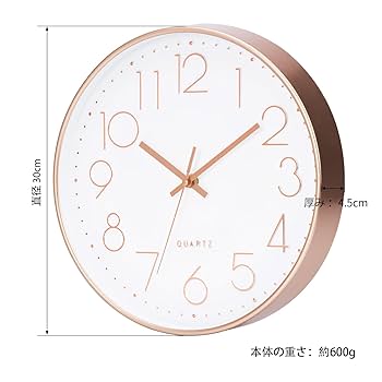 新品未使用 Comfortable 壁掛け時計 30cm 楽天市場】☆300円OFF☆掛け時計 電波時計 透明 軽量 壁掛け時計